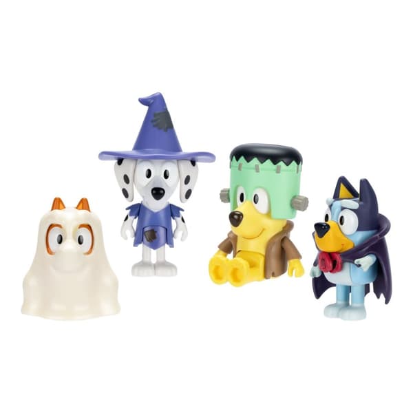 Bluey Figures 4-pak Halloween Masquerade