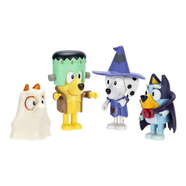 Bluey Figures 4-pak Halloween Masquerade