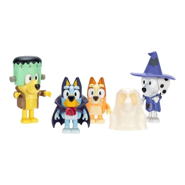 Bluey Figures 4-pak Halloween Masquerade
