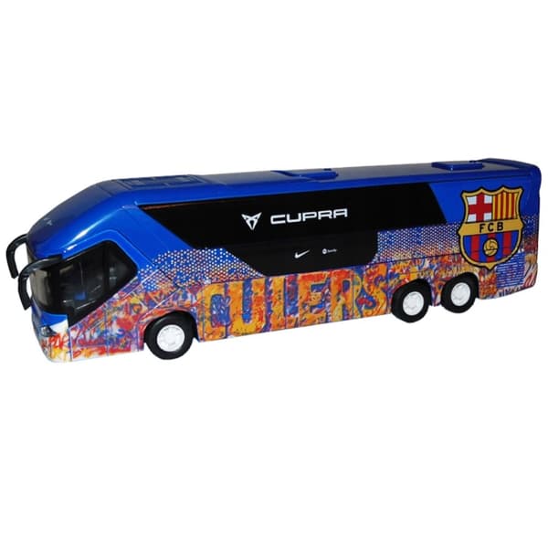 FC Barcelona Team Die Cast Leksaksbuss