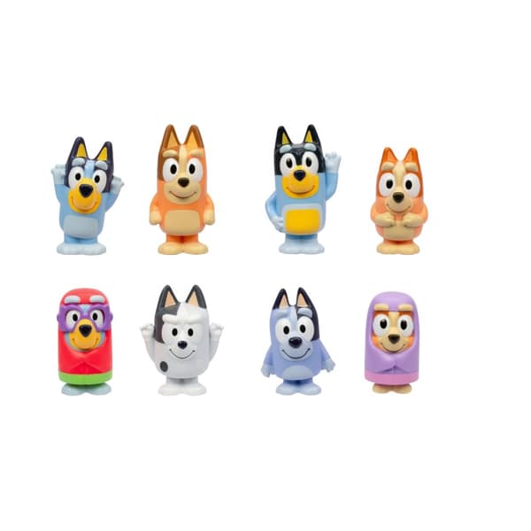 Bluey Mini-figur i 1-pak