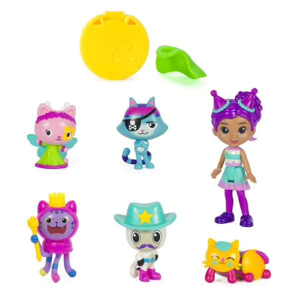 Gabby's Dollhouse Celebration Figurer 6-pack