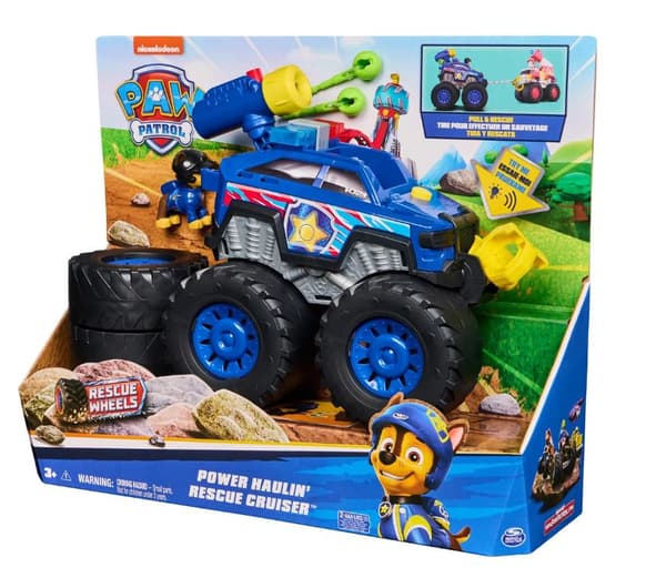 Chase with Vehicles Rescue Wheels Power Haulin Cruise Paw Patrol