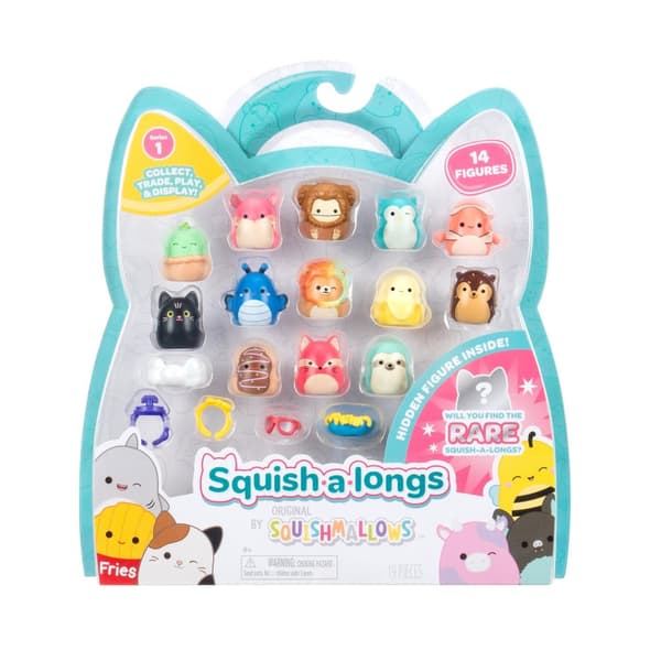 Squishalongs Samlarfigurer 2,5 cm 14-Pack
