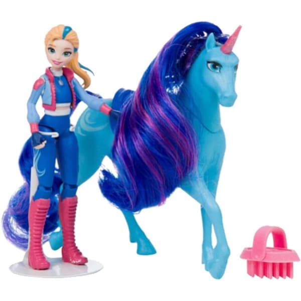 Isabel & River Docka med Häst 11 cm Unicorn Academy