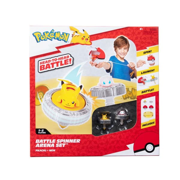 Pokemon Battle Spinner Arena Set 2-Pack Figurer