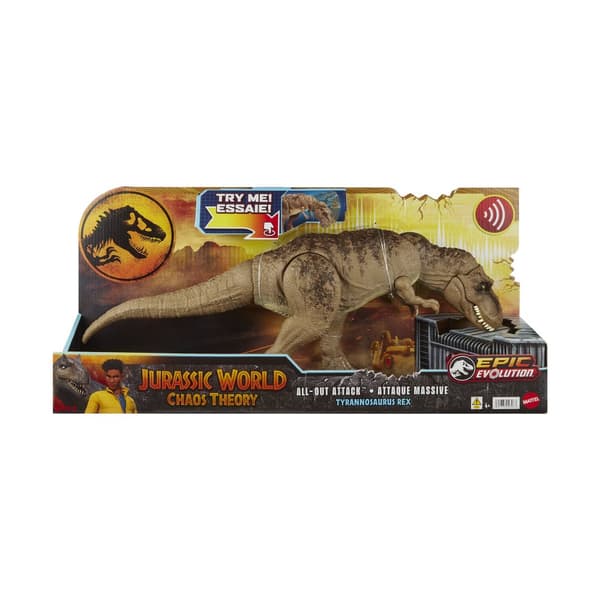 All Out Attack T.Rex 55 cm med Ljud Jurassic World