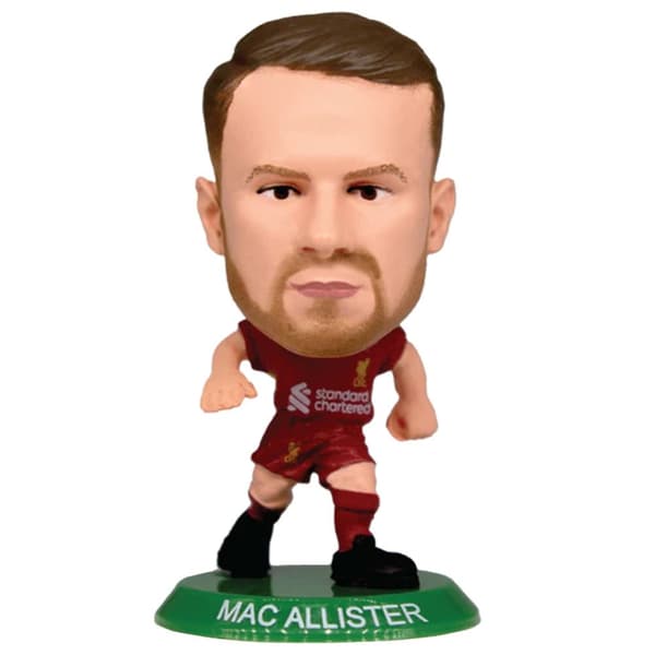 Liverpool FC 2025 Alexis Mac Allister SoccerStarz Fotbollsfigur Red/Green/Gold One Size