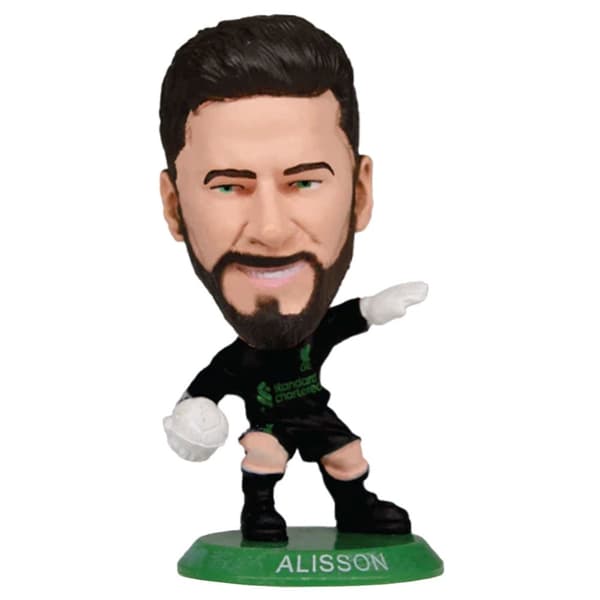 Liverpool FC Alisson Becker 2025 SoccerStarz Fotbollsfigur Red/Green/Black One Size