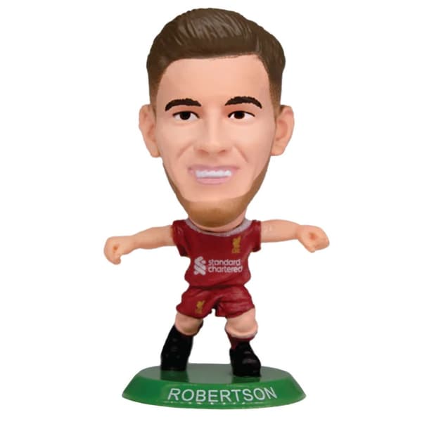 Liverpool FC Andrew Robertson 2025 SoccerStarz Football Figurine Red/Green/Gold One Size