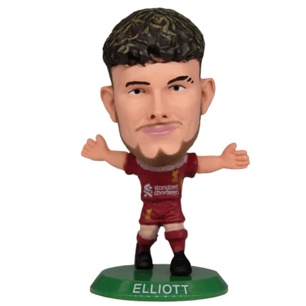 Liverpool FC Harvey Elliott 2025 SoccerStarz Football Figurine Red/Green/Gold One Size