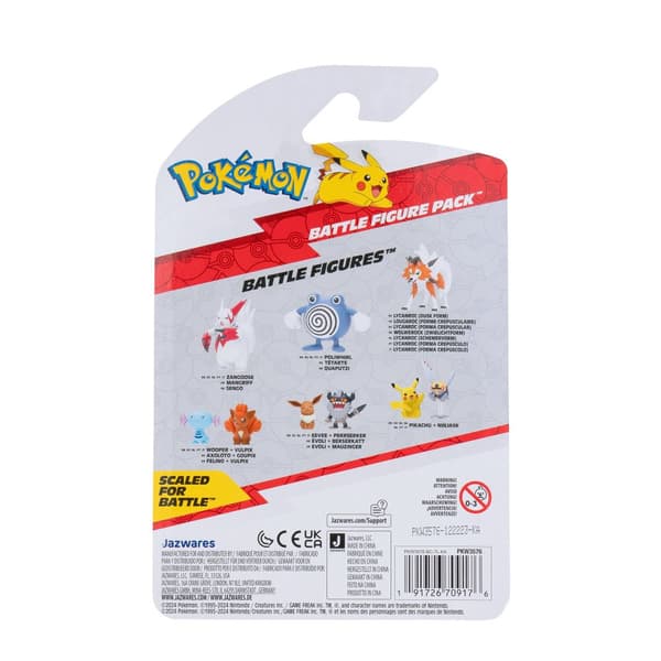 Pokemon Battle Figur Ninjask och Pikachu