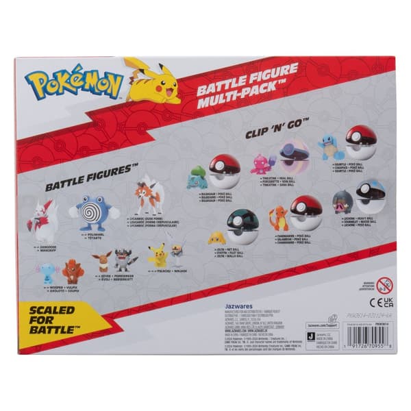 Pokemon Battle Figure 6-Pack