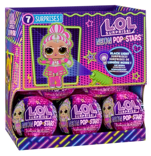 Neon Pop Stars Tots  L.O.L.
