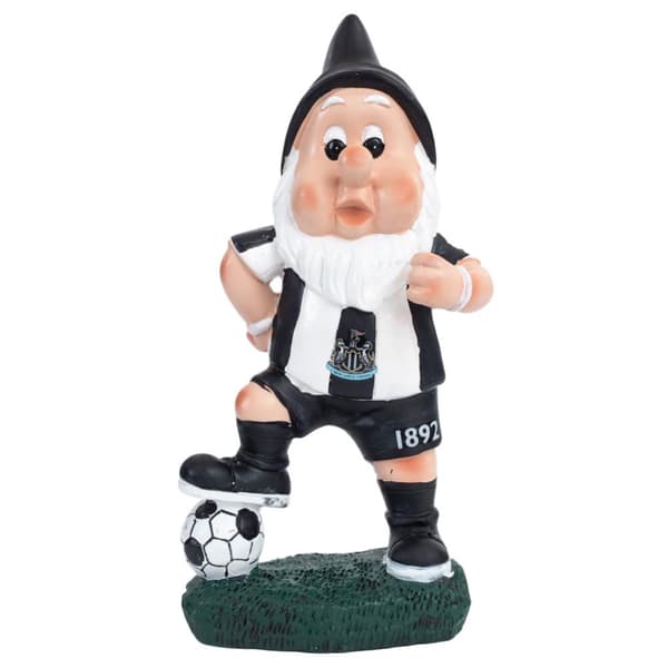 Newcastle United FC On The Ball Garden Gnome White/Black One Size