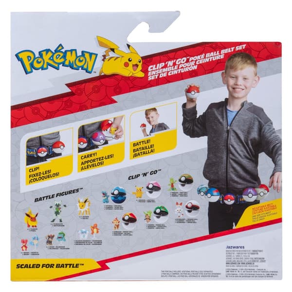 Pokemon Clip N Go Belt Set Squirtle