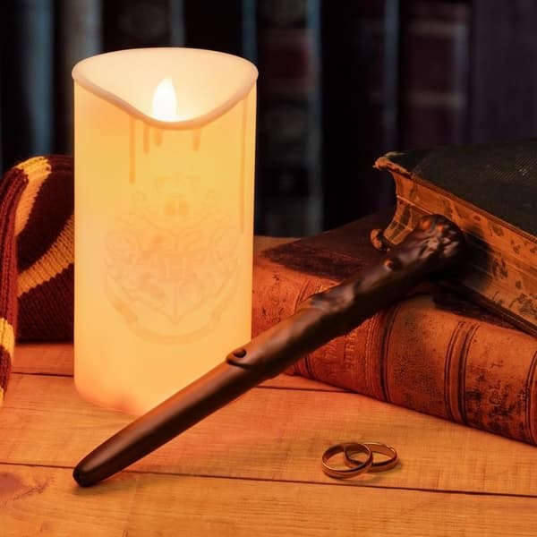 Harry Potter Ljusstake med trollstav Fjärrkontroll