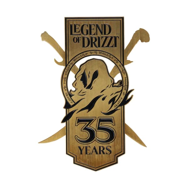Fanatik Dungeons & Dragons Limited Edition Legend of Drizzt 35-årsjubileum Ingot