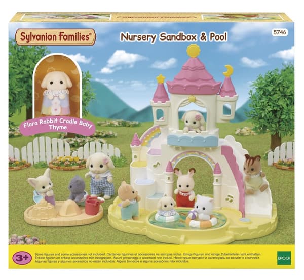 Förskolans Sandlåda och Pool Sylvanian Families