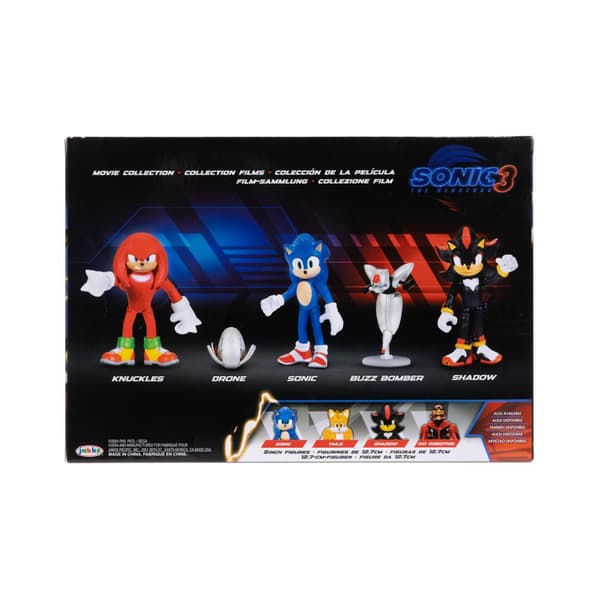 Sonic the Hedgehog 3 Film 6 cm figurer