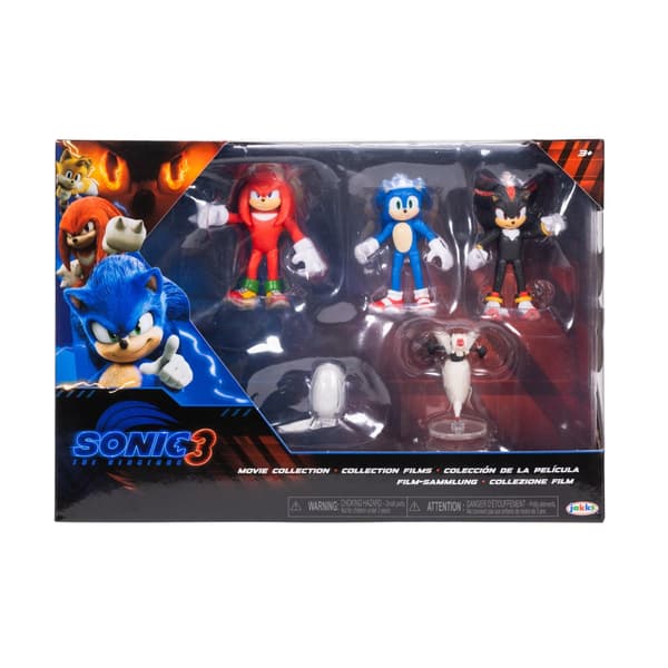 Sonic the Hedgehog 3 Film 6 cm figurer