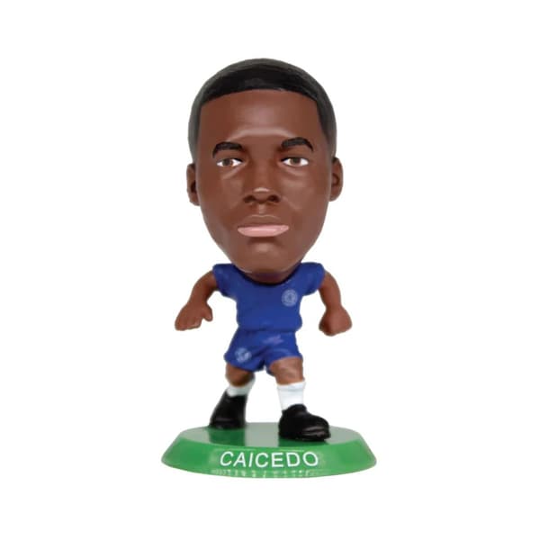 Chelsea FC Moises Caicedo SoccerStarz Football Figurine Multicoloured One Size