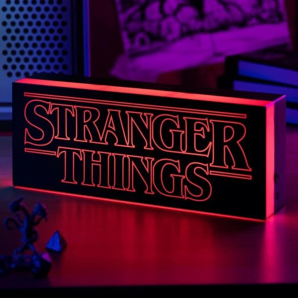 Stranger Things logolampe
