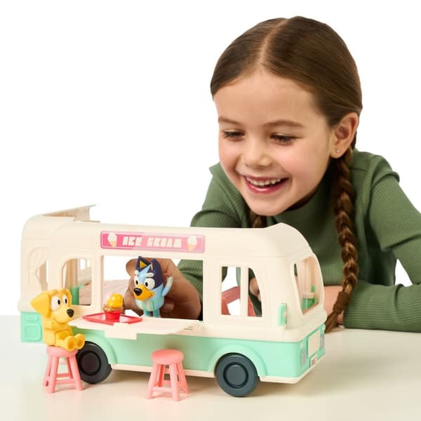 Bluey Icecream Truck Legetøjssæt