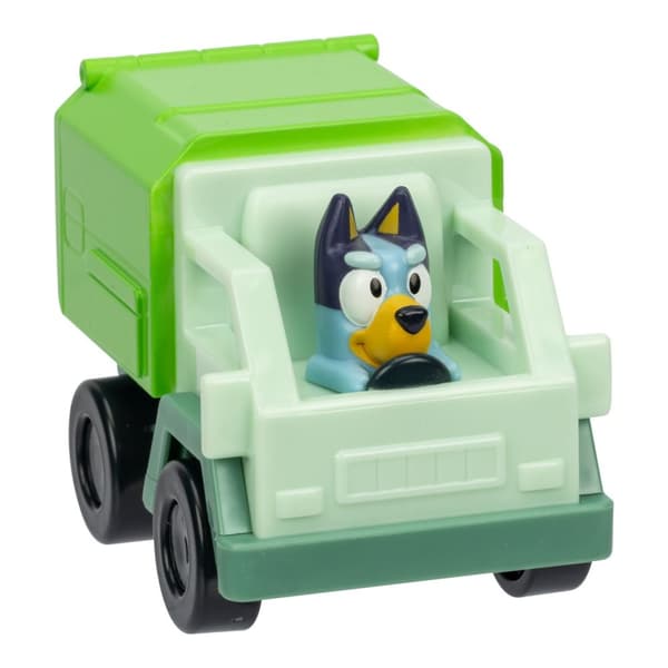 Bluey Mini Racers Garbage Truck Bluey