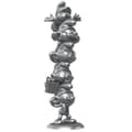 Miniatyrbild 1 av 2: Plastoy Smurfarna Resin Staty Smurfarna Kolonn Silver Begränsad Upplaga 50 cm