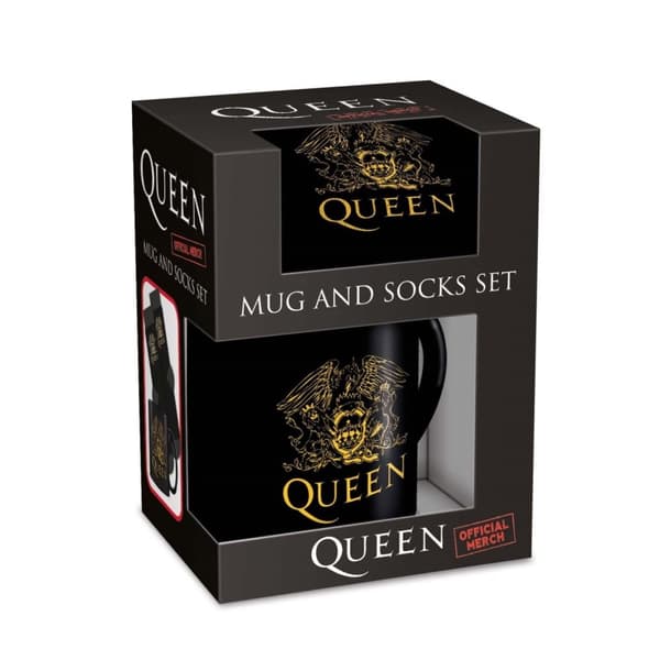 Pyramid International QUEEN Mug & Sock Set - UK str. 3-8 (EU 36-41)