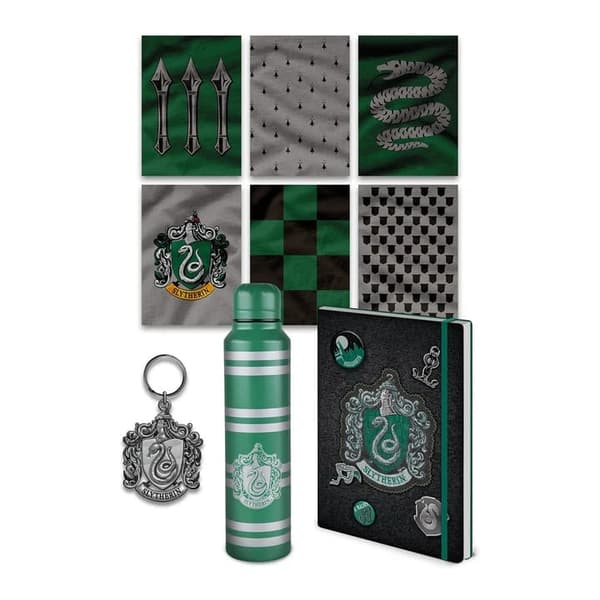 Pyramid International HARRY POTTER (VÄRIKÄS VAAKUNA SLYTHERIN) PREMIUM LAHJASETTI