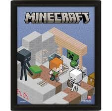 Pyramid International PYRAMID MINECRAFT - LENTIKULÄR AFFISCH