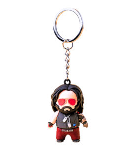 Good Loot Cyberpunk 2077 Johny Silverhand Good Loot 3D Nyckelring