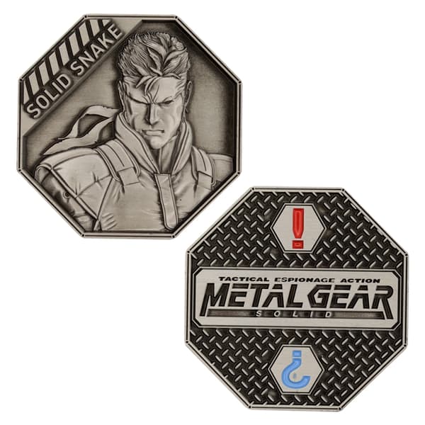 Fanatik Metal Gear Solid Limited Edition 'Solid Snake' samlemynt