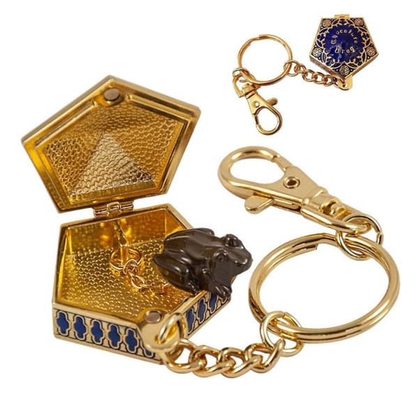 Noble Collection Harry Potter nøkkelring med sjokoladefrosk
