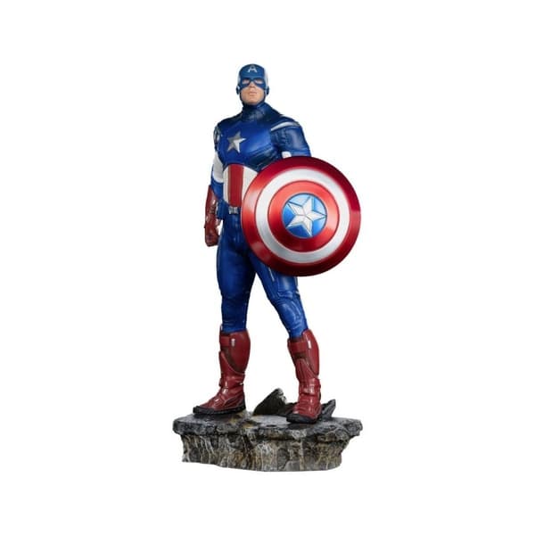 IronStudios - Marvel The Infinity Saga: BDS 1:10 Art Scale Statue - Kapteeni Amerikka