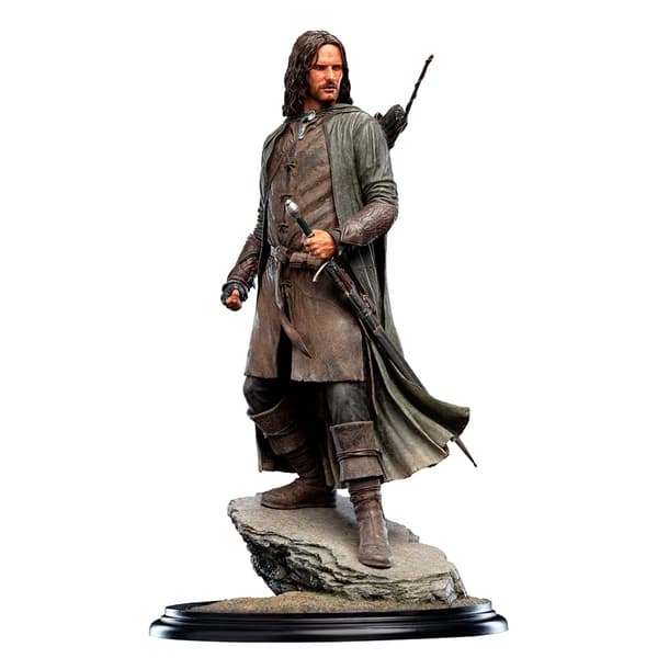Lord of the Rings Lord of the Rings Trilogien - Aragorn, jegeren på slettene (Classic Series) Statue i skala 1/6