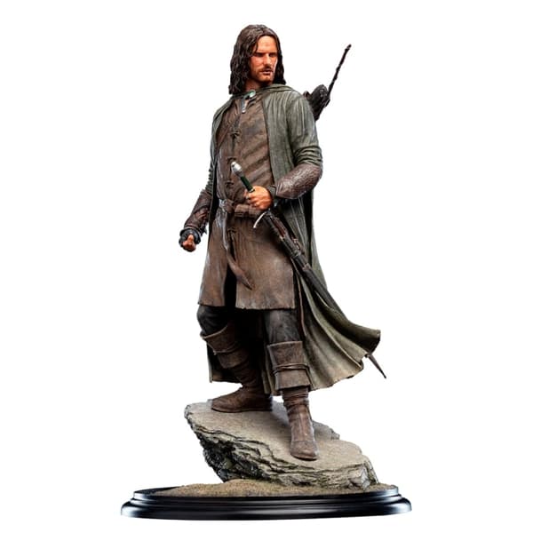Lord of the Rings Lord of the Rings Trilogien - Aragorn, jegeren på slettene (Classic Series) Statue i skala 1/6
