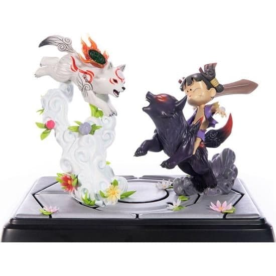First4Figures - Okamiden (Chibiterasu VS Dark Chibiterasu & Possessed Kuni) RESIN