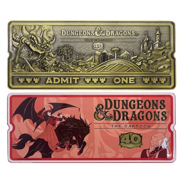 Fanatik Dungeons & Dragons: The Cartoon 40th Anniversary Rollercoaster Ticket