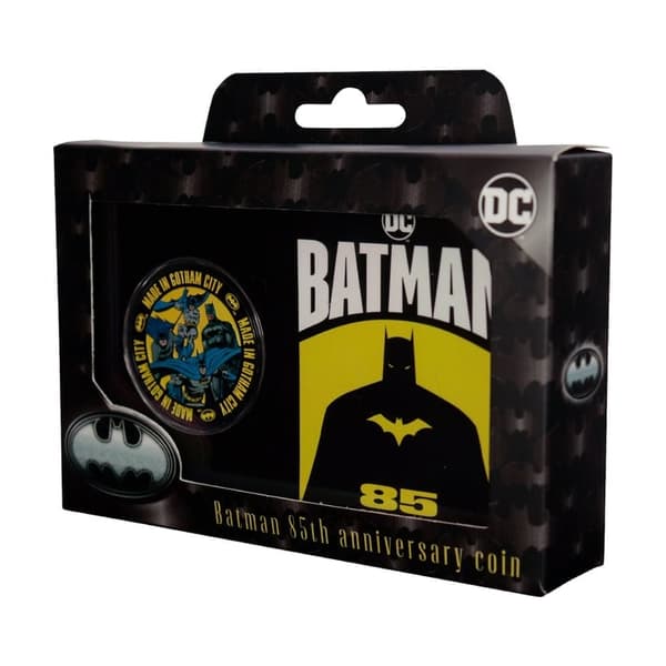 Fanatik Batman Begränsad Upplaga 85-års jubileum Samlarmynt