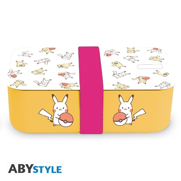 Abysse POKEMON Bento-eske - Elektrisk type - 19 x 12,3 x 6,6 cm