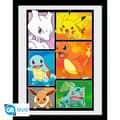 Miniatyrbild 1 av 2: Abysse Inramad serietidningspanel - POKEMON - 30,5 x 40,6 cm