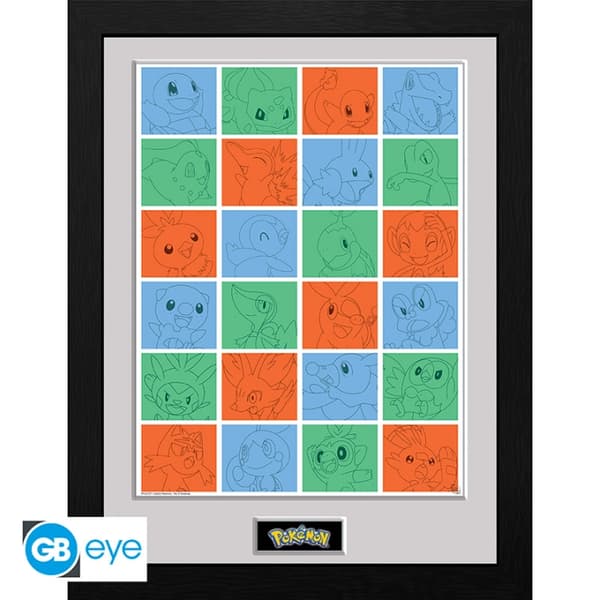 Abysse Indrammet print First Partner Grid - 30,5 x 40,6 cm