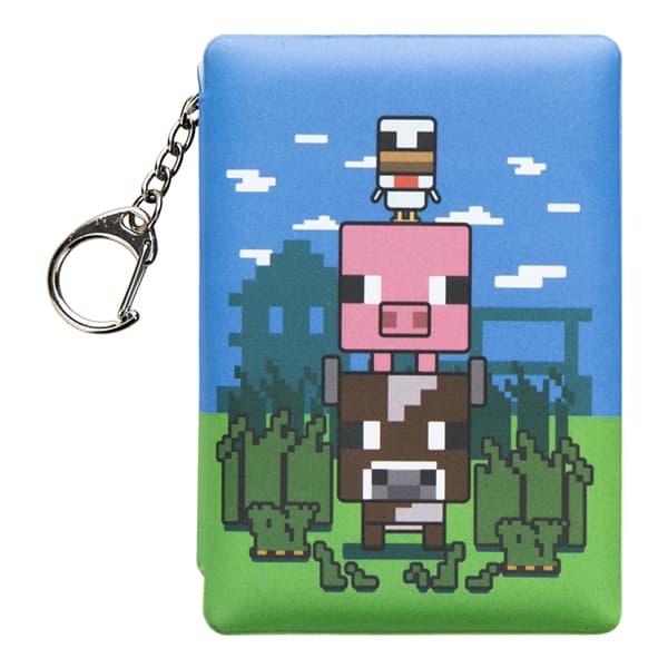 Minecraft Mini Puffig Anteckningsbok med Nyckelring, Paladone