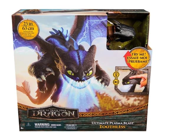 Dragons Movie Plasma Blast Nightfury