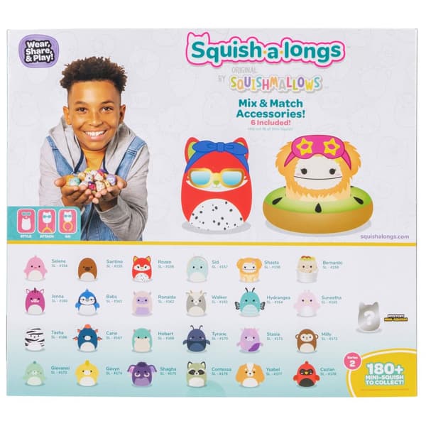 2,5 cm 25 Pack Squish-a-longs