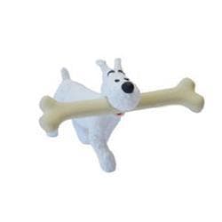 Tintin - PVC - Milou med stort köttben