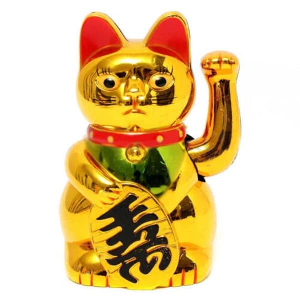 Viftende Heldig Katt - Dekorasjon